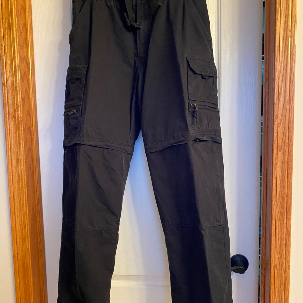 Men's Black Cargo Pants